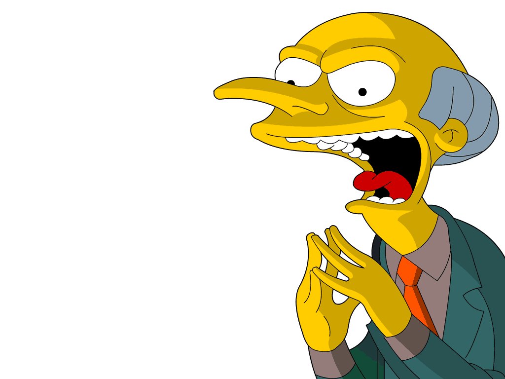 top10mechantsburnssimpsons Back to the GEEK