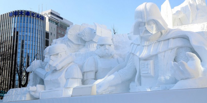 sapporo-star-wars-japon-sculpture-neige-glace