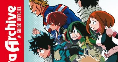 mha Archive Guide Officiel couv fr scan manga
