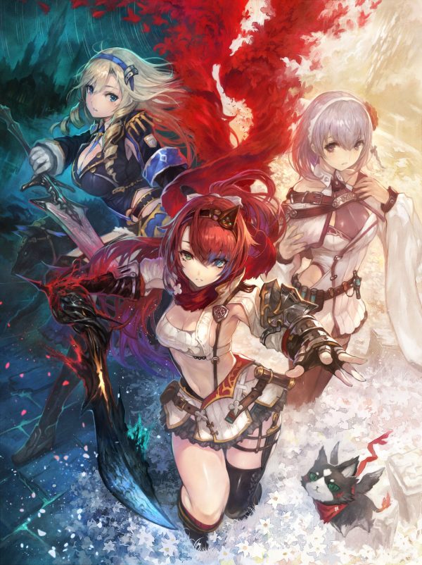 artwork nights of azure 2 ps4 switch