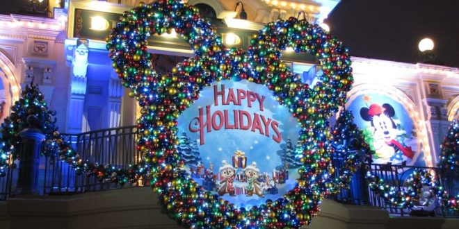 La saison de Noël à Disneyland Paris