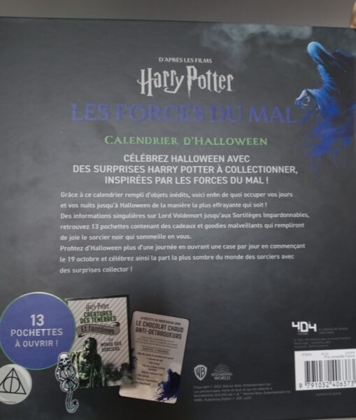 Harry-potter-calendrier-de-lavent-halloween-forces-du-mal-404-editions-wizarding-world-avis-review-6