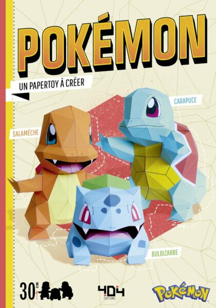 Pokemon-Un-papertoy-a-creer-404-editions-manuel-pliage-carapuce-bulbizarre-salameche-1