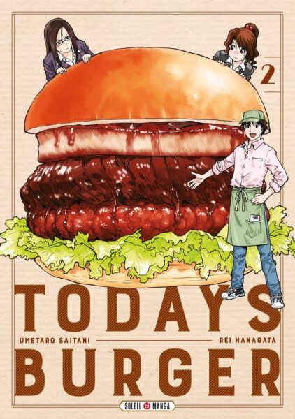 todays-burger-manga-tome-2-avis-soleil-gourmet-chronique-review