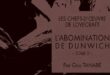 Manga – Les chefs-d’œuvre de Lovecraft : L’abomination de Dunwich, tome 2 – Notre avis