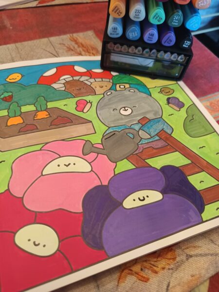 petits-bonheurs-sucres-cosy-fantasy-beckycas-404-editions-coloriage-avis-7